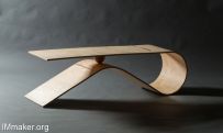 The Wave table海浪矮桌创意设计