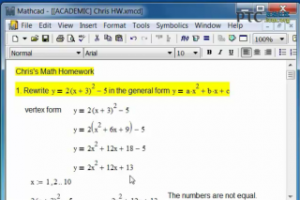 Enhancing Student Learning via Mathcad 15.0's Live Mathematical Capabilities