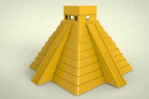 3DOne金字塔小课件：追寻古老玛雅足迹