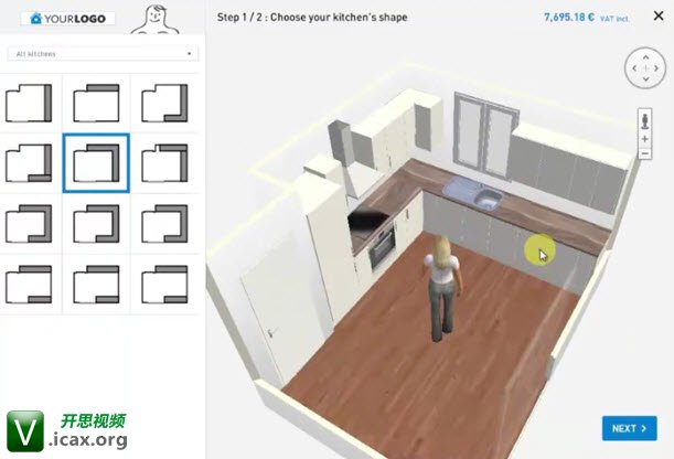 Create a functional kitchen in under 3 minutes with 3DVIA Home.jpg
